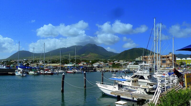 St. Kitts, Karibik - Marina in Basseterre - panoramio