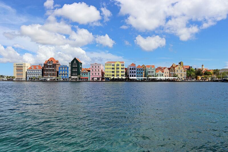 Handelskade in Willemstad